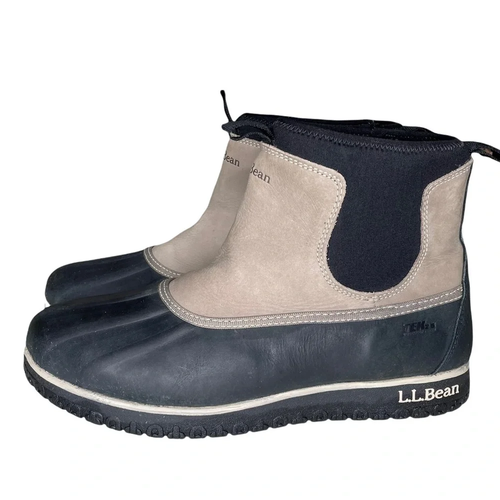 L.L Bean Ultralight Waterproof Insulated Pac Boot Mid Pull-On Men’s Size 10